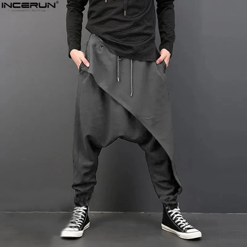 2021 INCERUN Cool Mens Gothic Punk Style