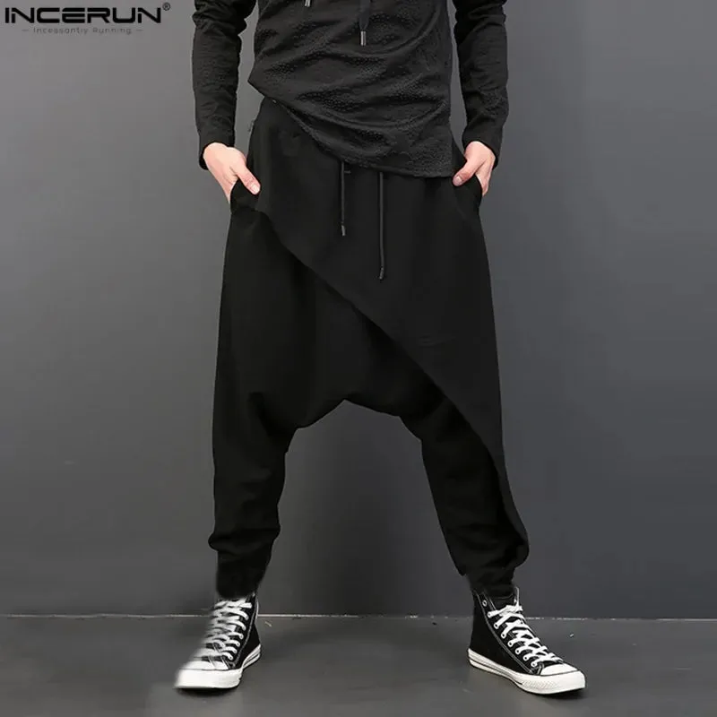 2021 INCERUN Cool Mens Gothic Punk Style