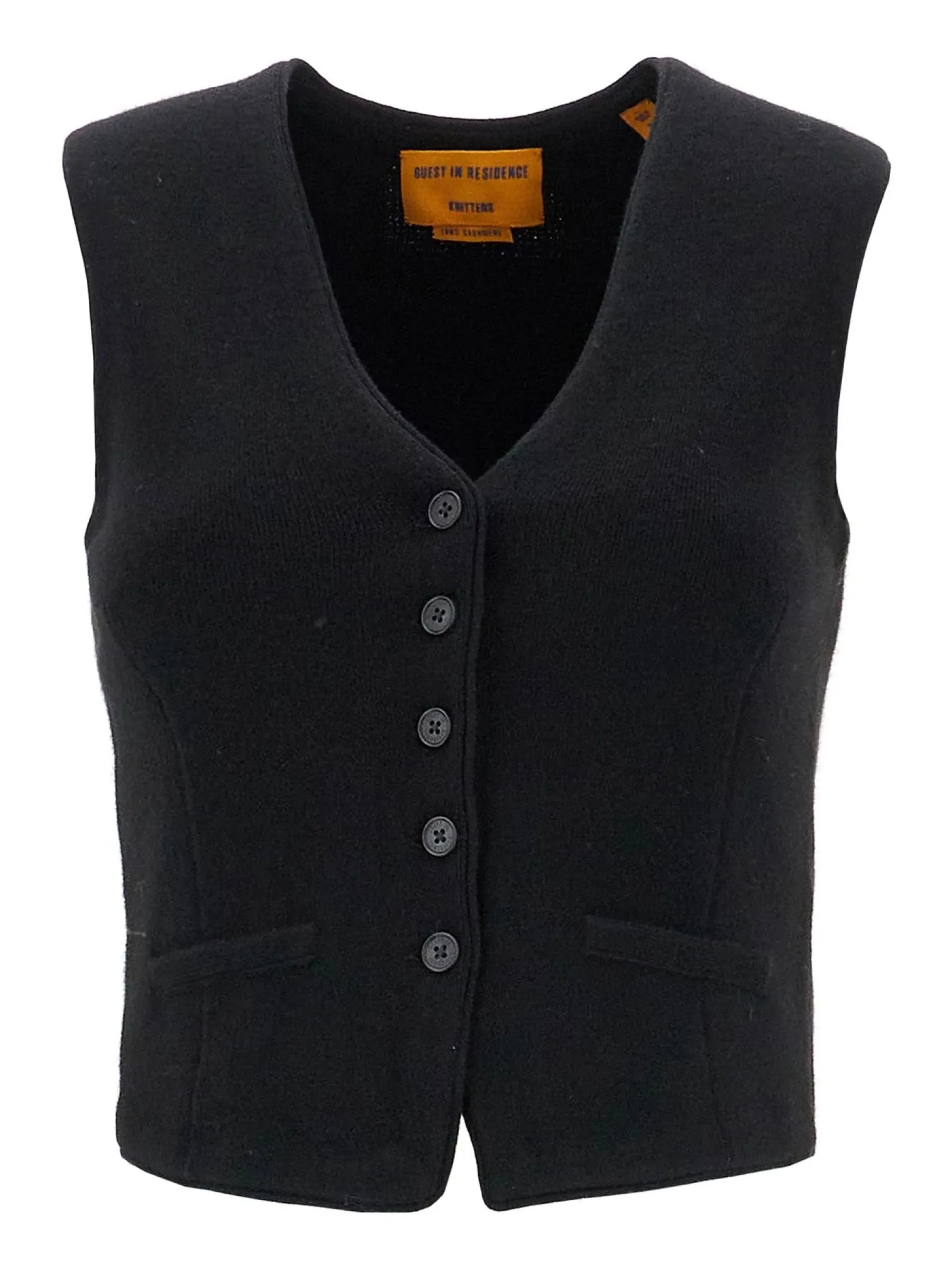 Adjustable Cashmere Vest