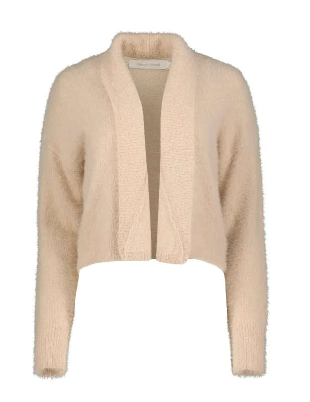 B&Y Mila Cardigan-Bisque Blush