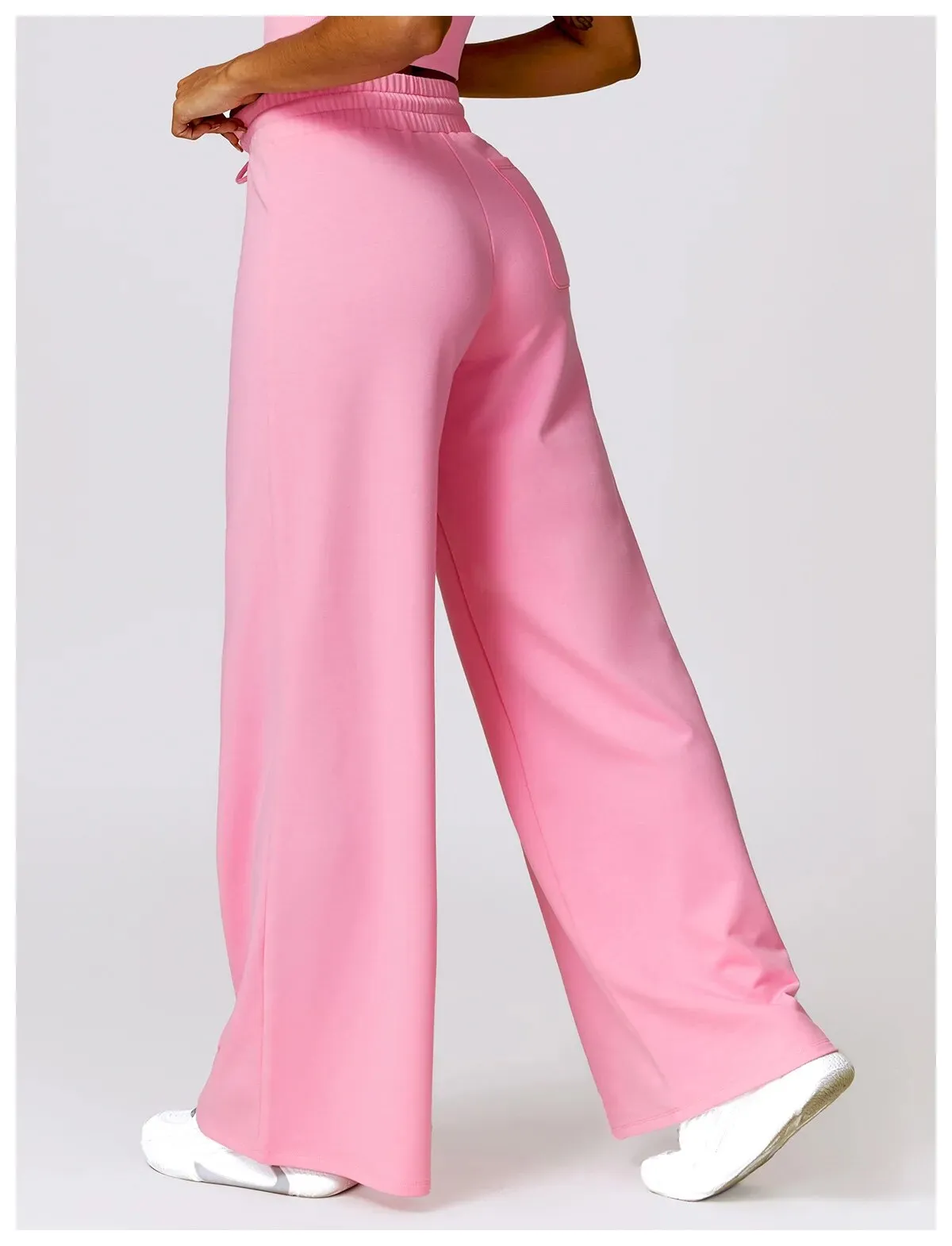 Bella Flared Cotton Trousers