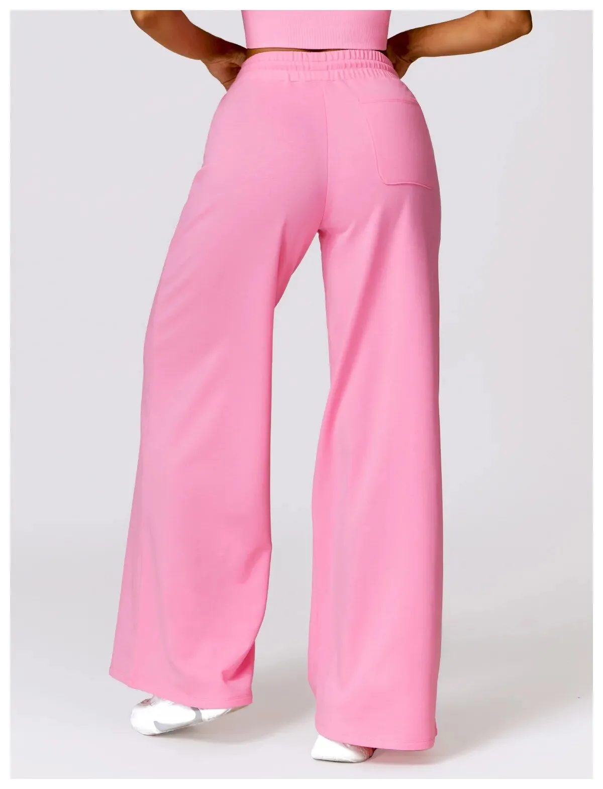 Bella Flared Cotton Trousers