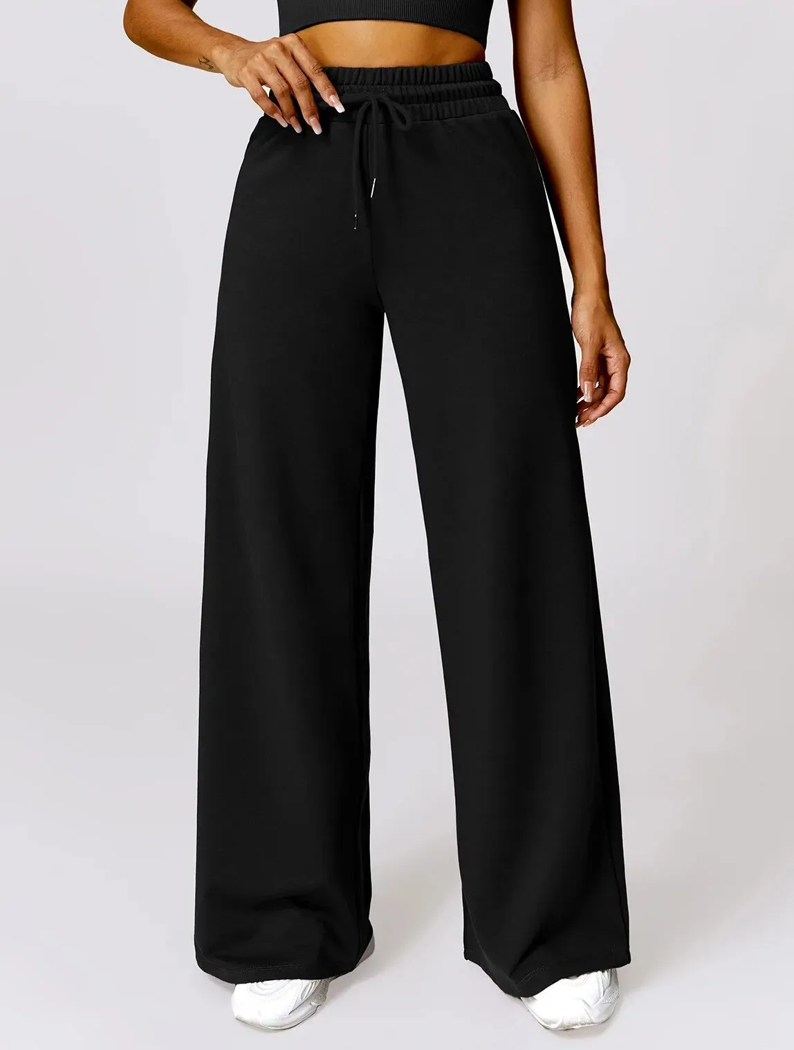 Bella Flared Cotton Trousers