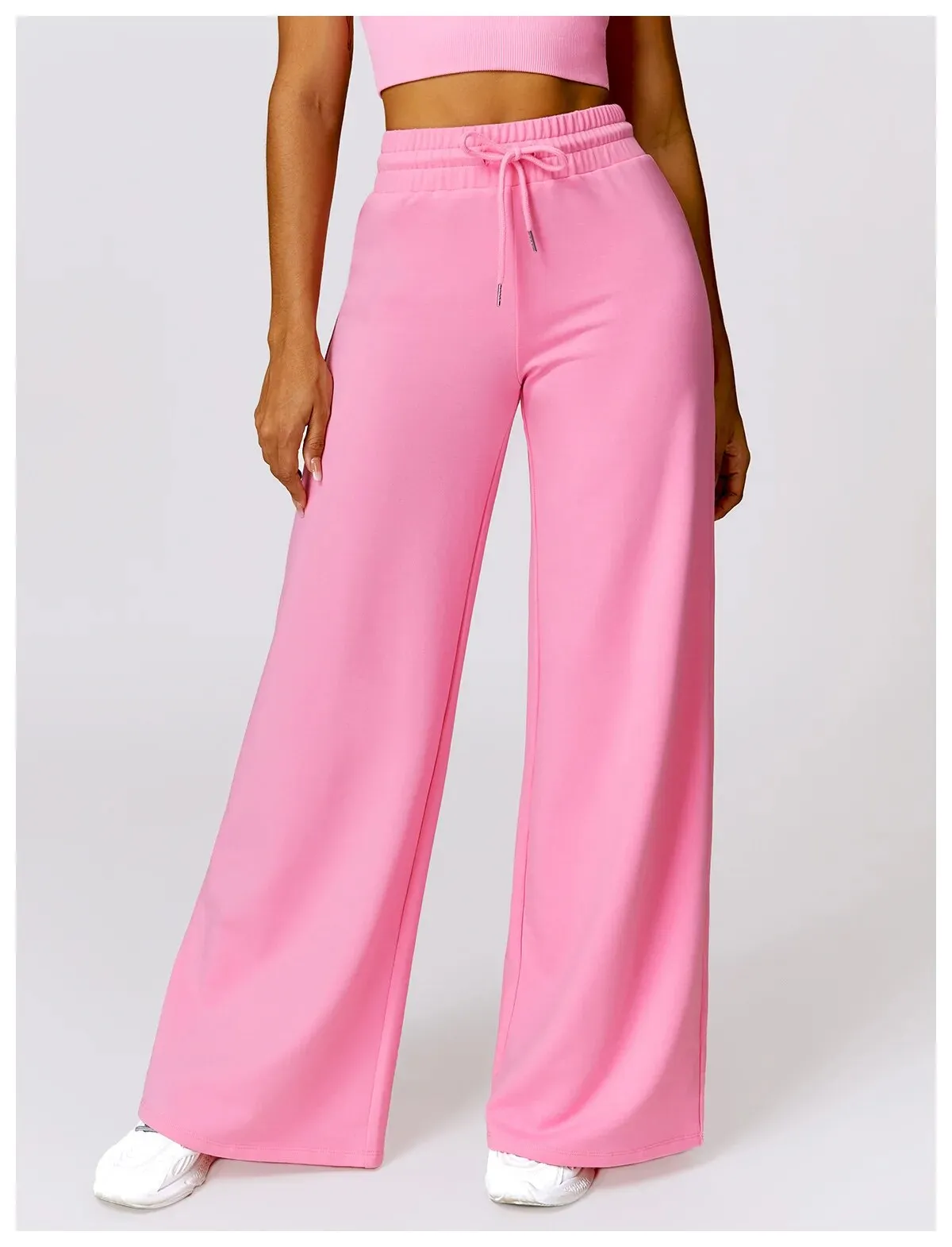 Bella Flared Cotton Trousers