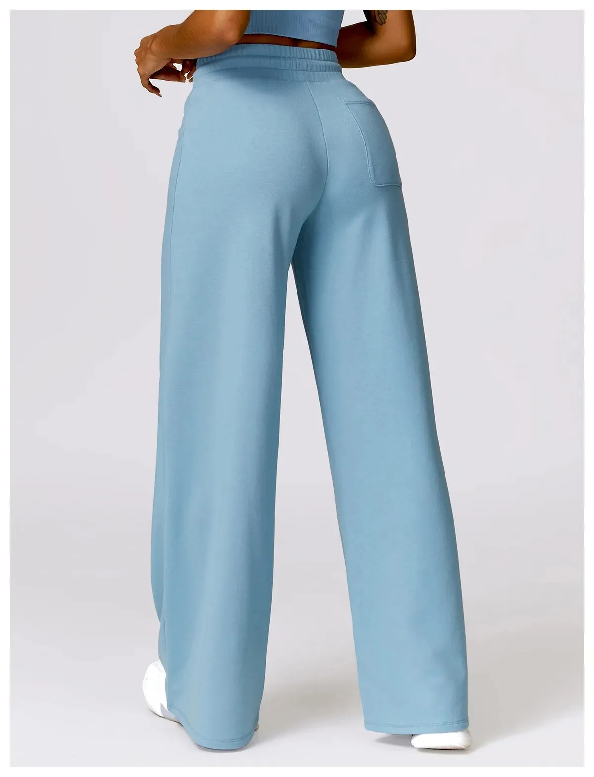 Bella Flared Cotton Trousers