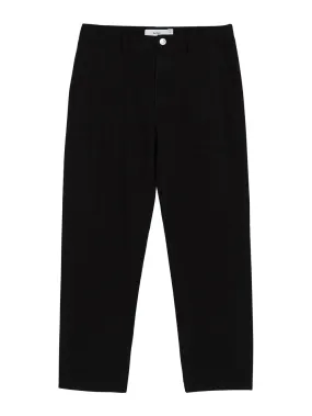 Bershka loose trousers, black