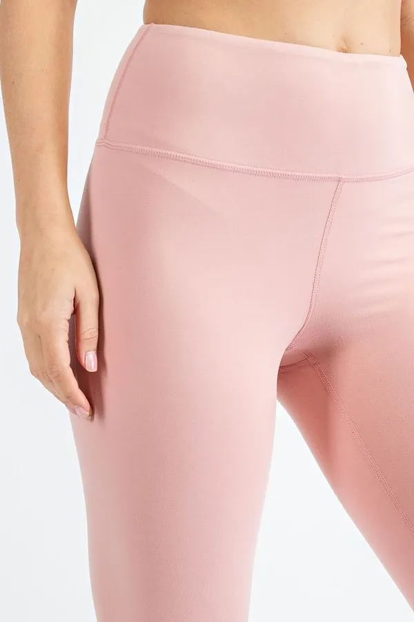 BUTTER SOFT CAPRI WIDE WAIST BAND