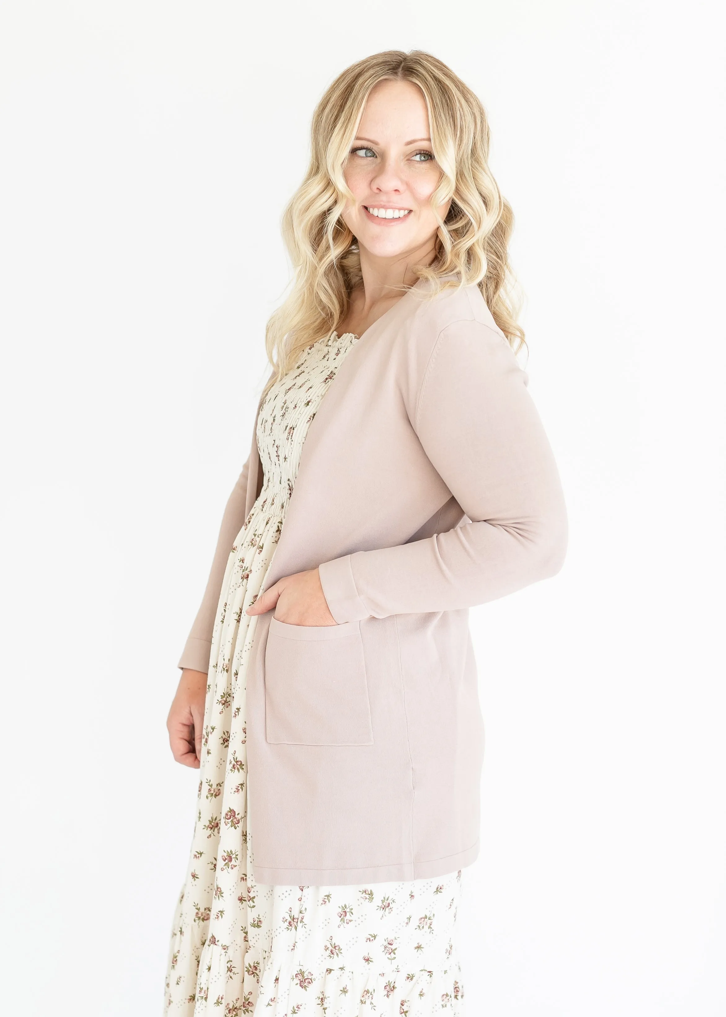 Cally Open Front Cardigan - FINAL SALE