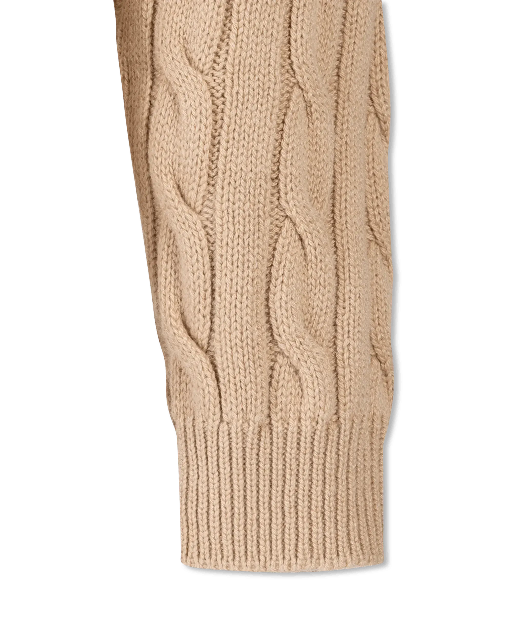 Cashmere Trecce Cropped Sweater