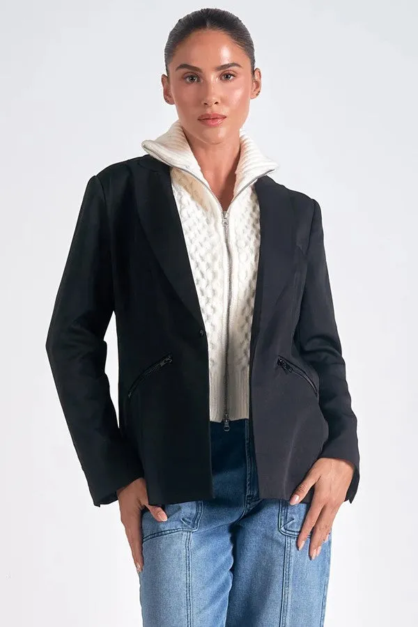 Celine Sweater Blazer