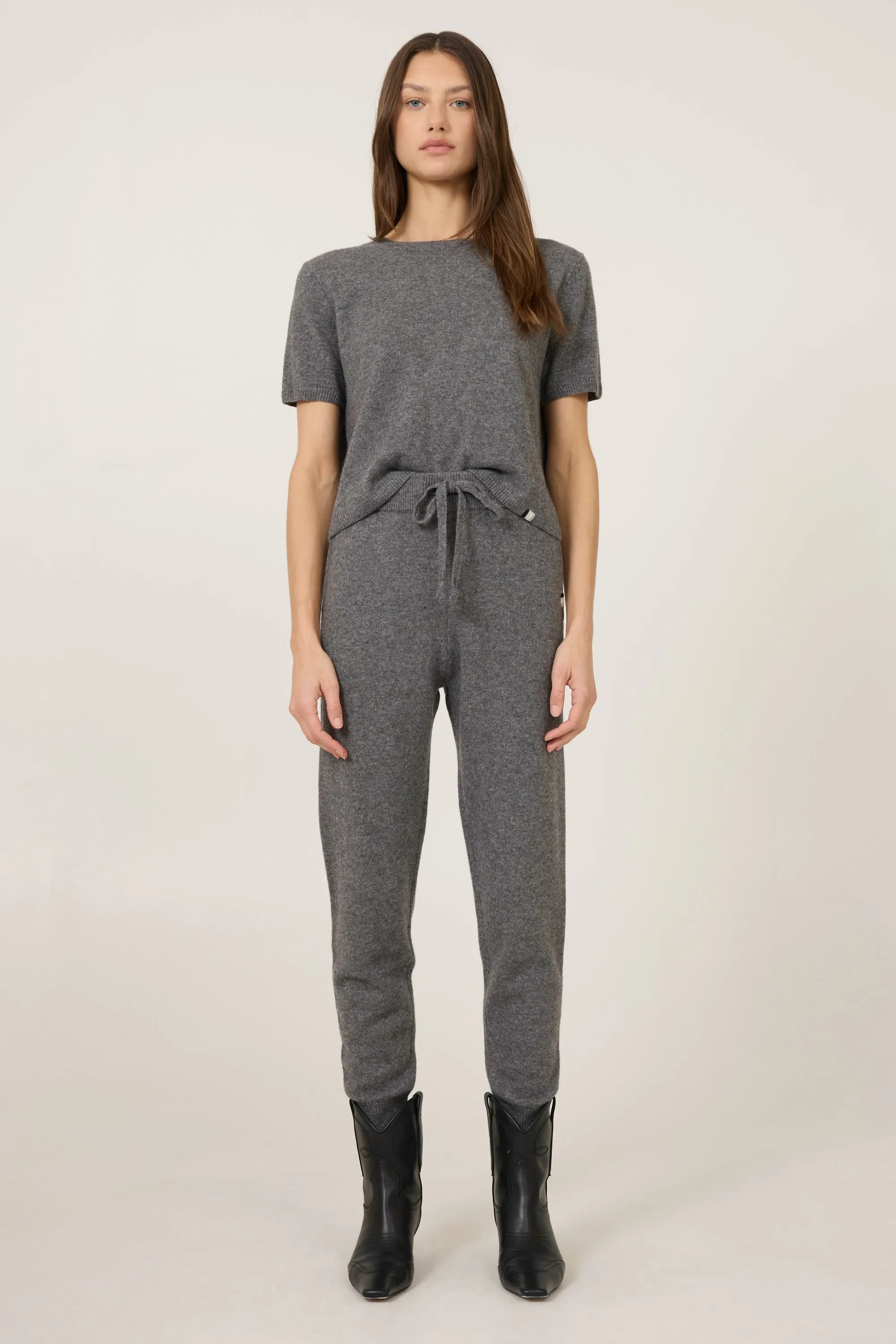 Colorado Cashmere Pant - Heather Ash