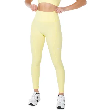 Curve Leggings - Soft Yellow