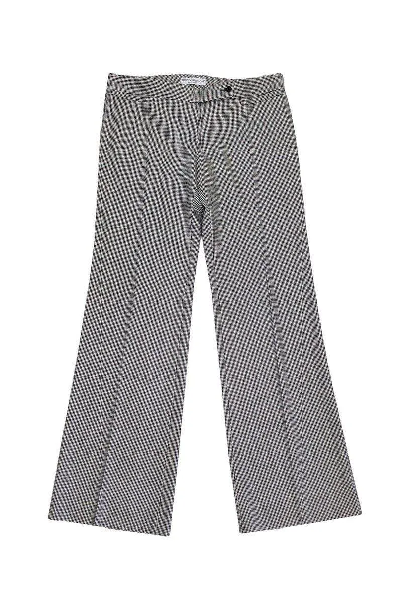 Dolce & Gabbana - Houndstooth Pants Sz 12