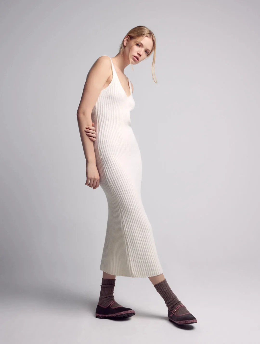 Gala Cashmere Knitted Dress