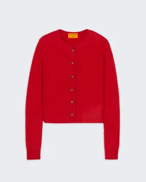 Grizzly Cardigan - True Red