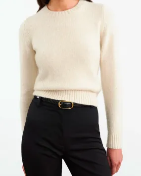 Gwendolyn Sweater in Light Oat Melange