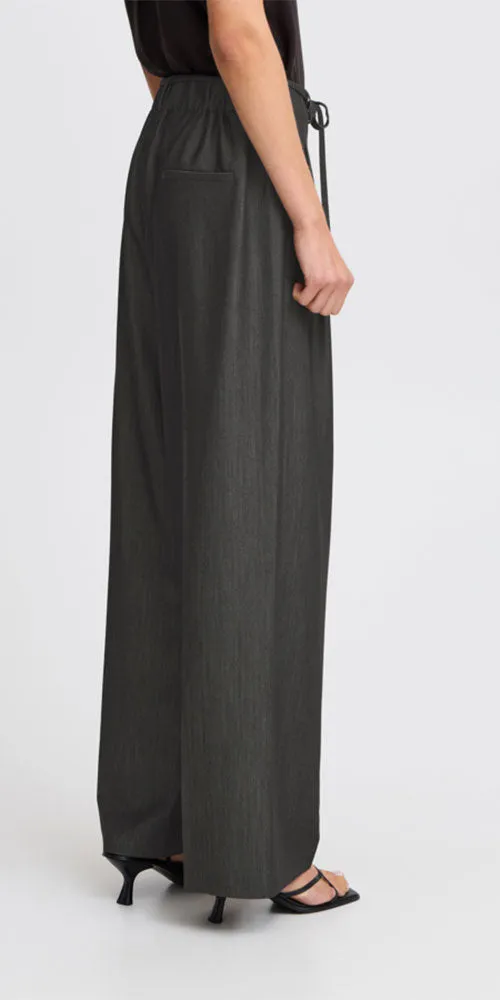 Ichi Charcoal Trousers