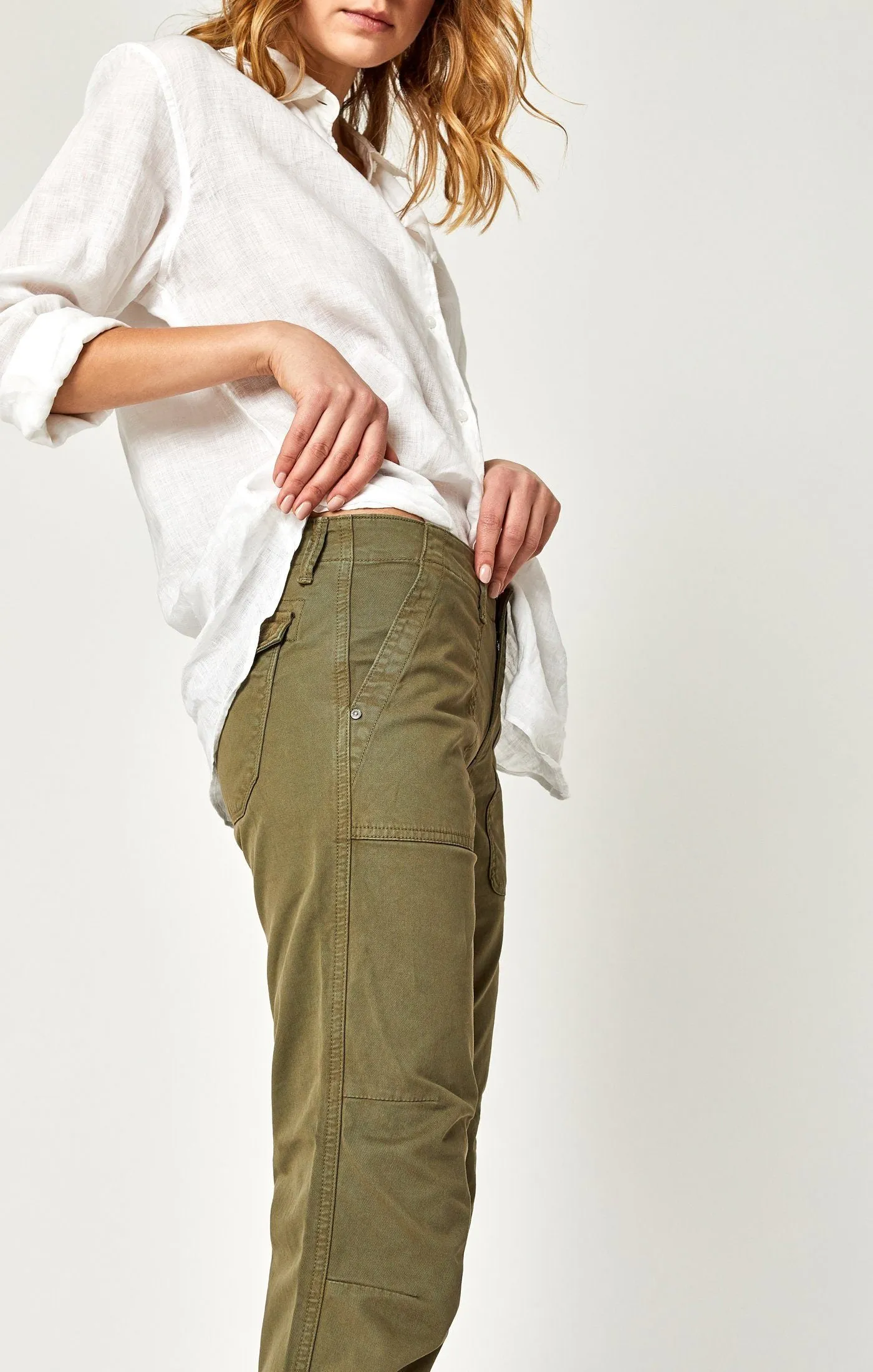 IVY CARGO PANT IN KHAKI