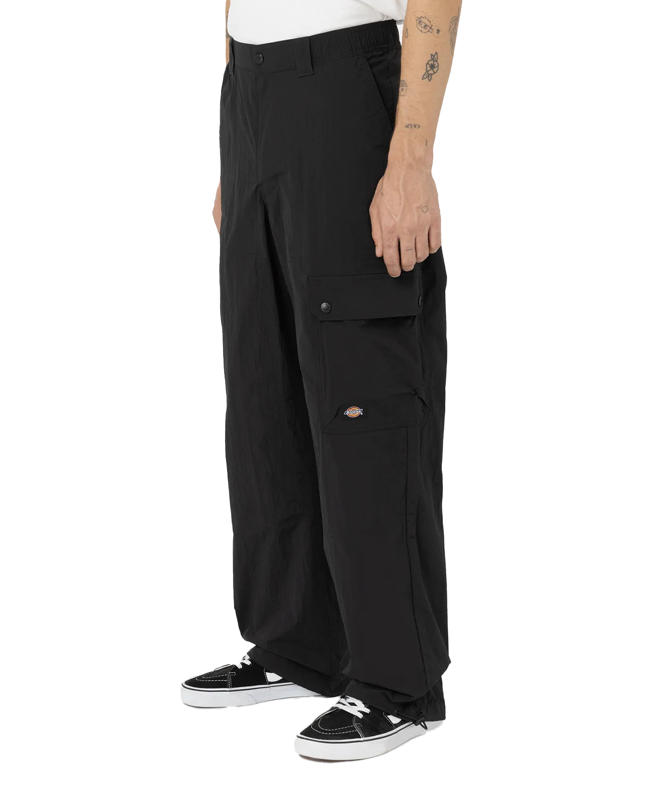 Jackson Cargo Trousers in Black