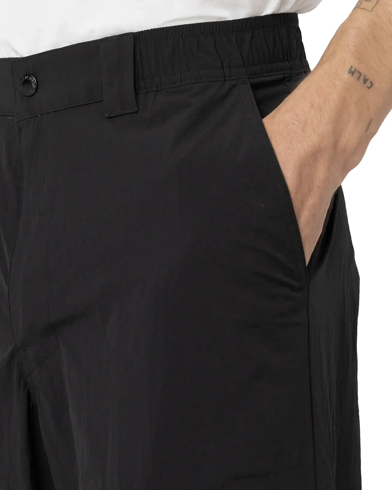 Jackson Cargo Trousers in Black