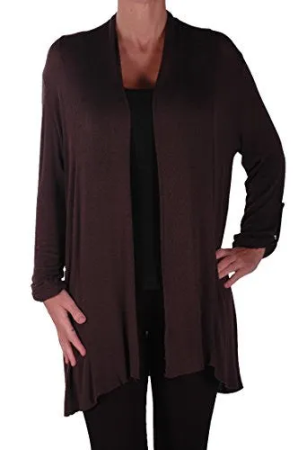 Janet Lace Back Waterfall Cardigan