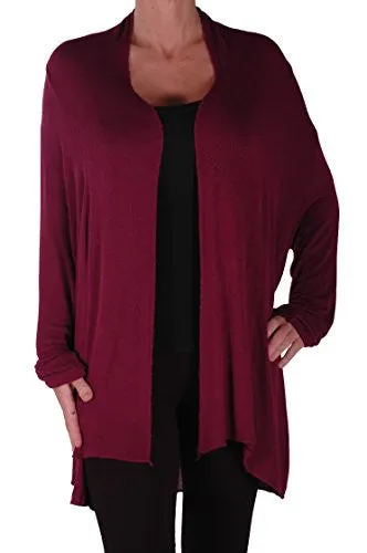 Janet Lace Back Waterfall Cardigan