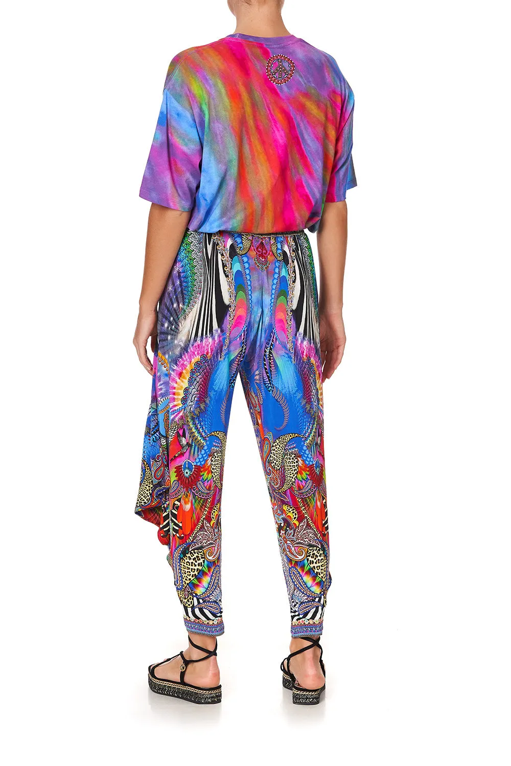 JERSEY DRAPE PANT WITH POCKET PSYCHEDELICA