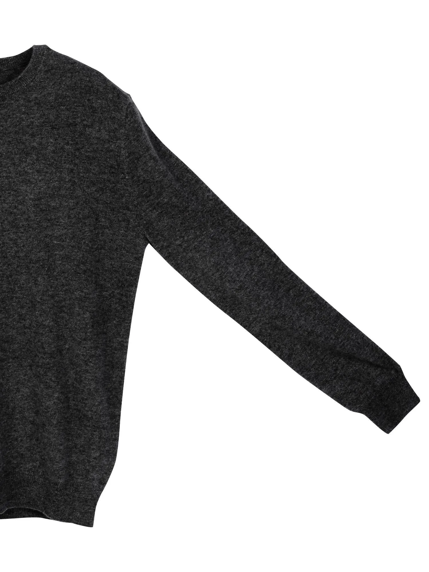 Men Crew Neck Sweater_Graphite