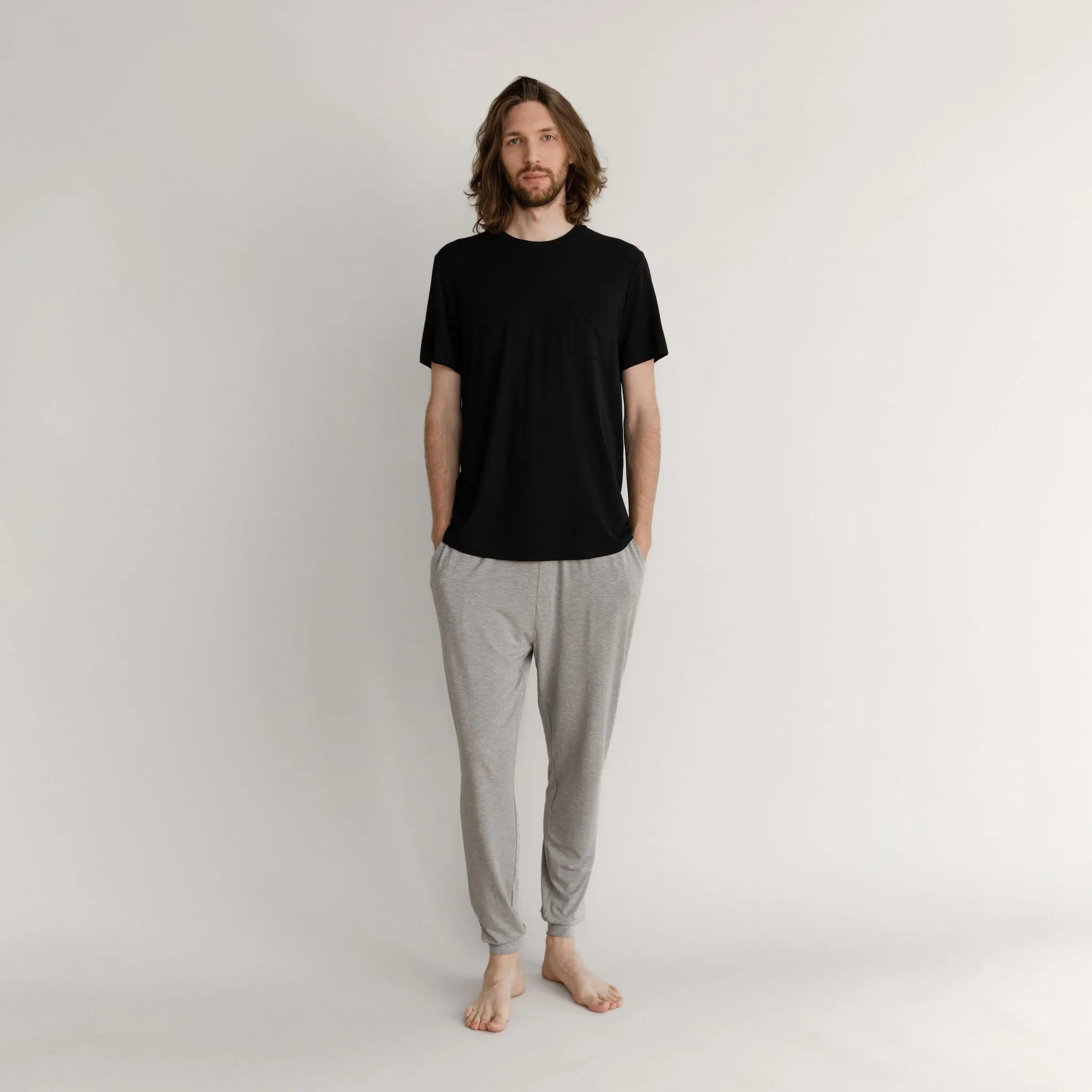 Men's Stretch Knit Bamboo Pajama Jogger