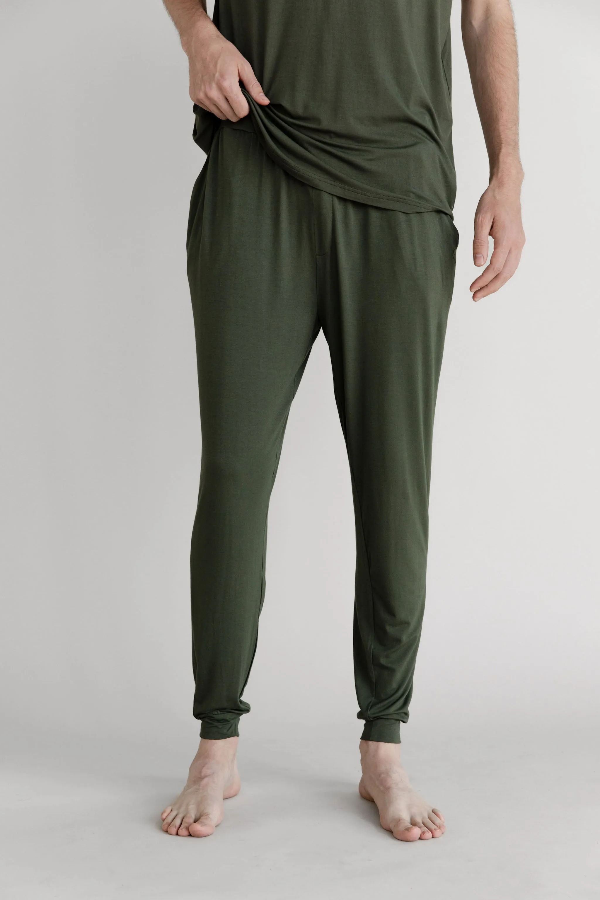 Men's Stretch Knit Bamboo Pajama Jogger