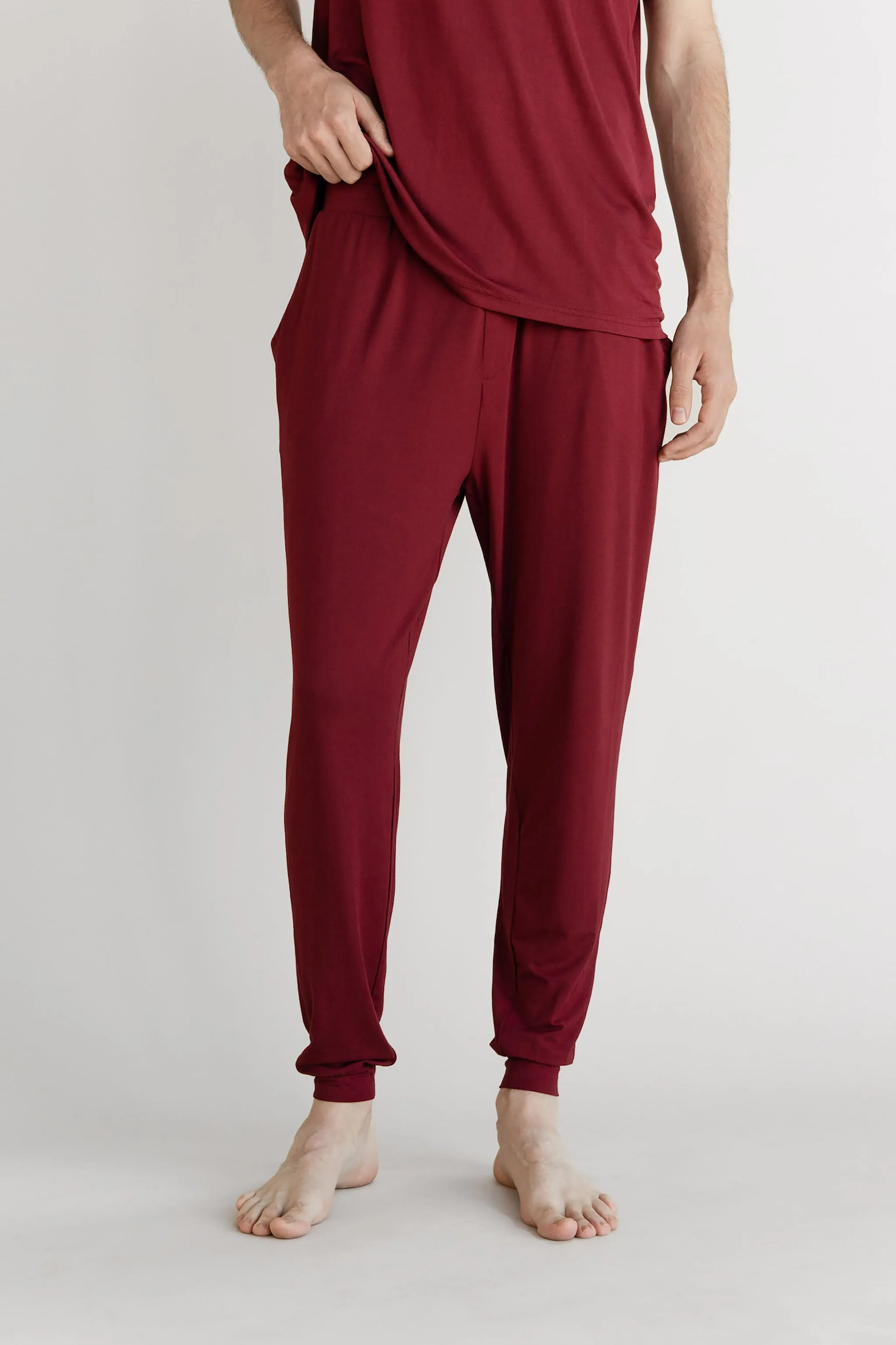 Men's Stretch Knit Bamboo Pajama Jogger