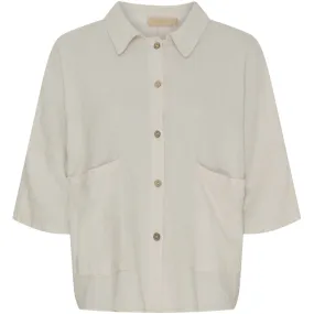 Minna Linen Blend Shirt Sand