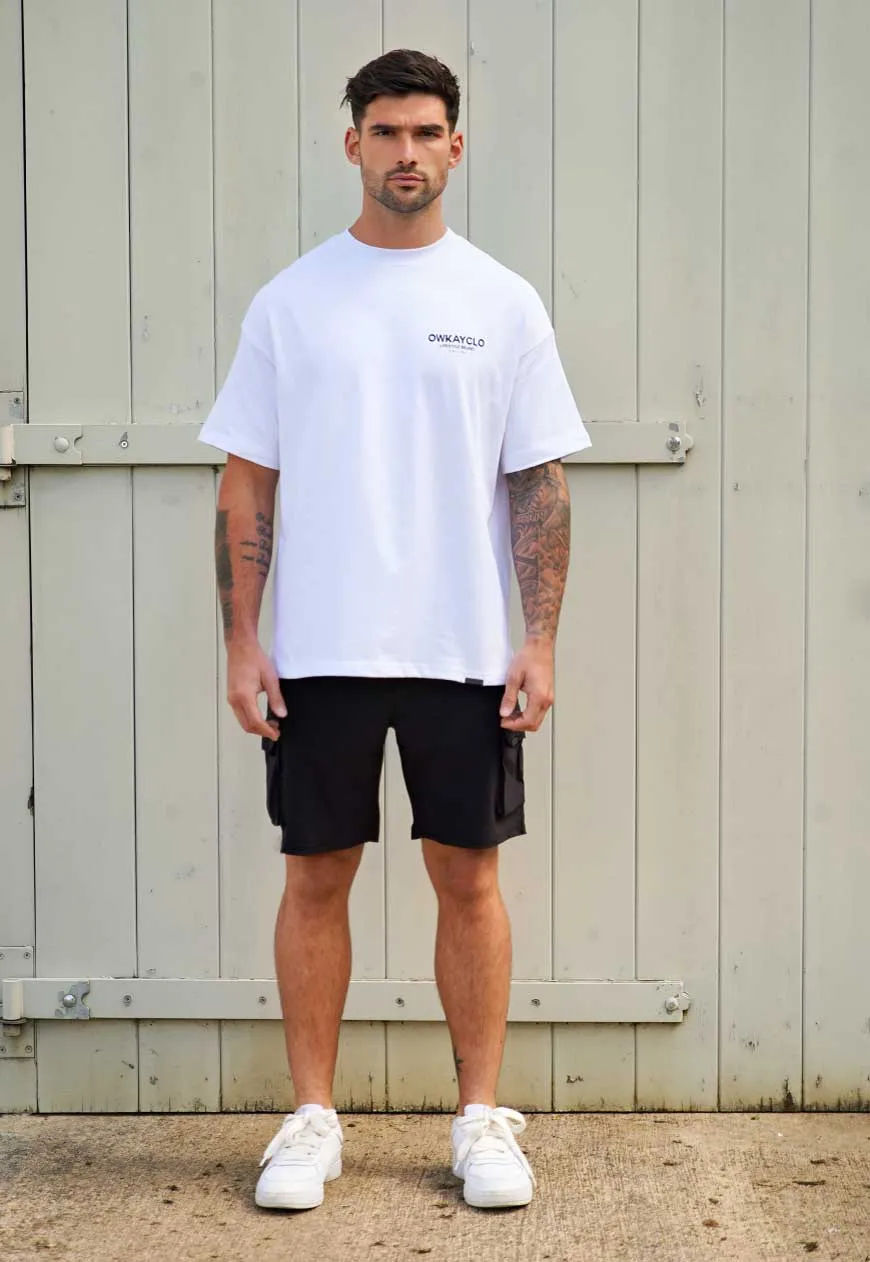 OVERSIZED T-SHIRT BRAND - WHITE