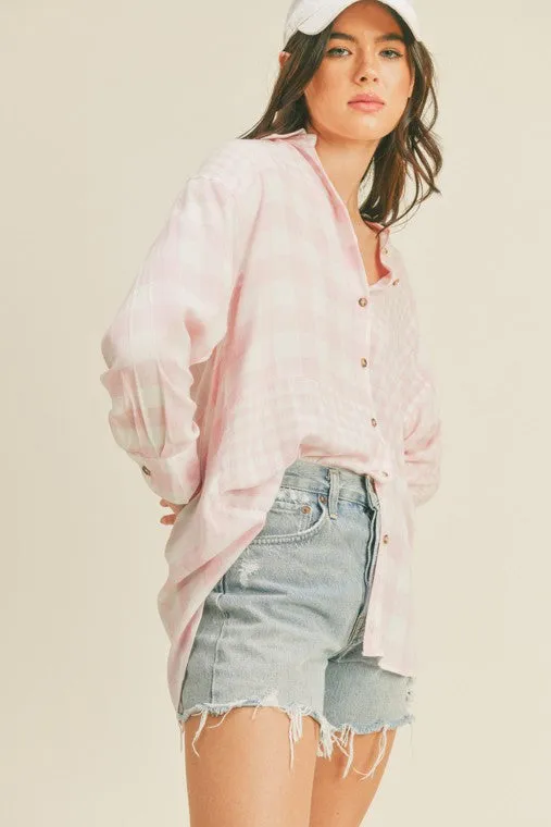 Polly Oversized Button Up Shirt