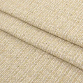 Premium Boucle Wool Blend Suiting - Ivory Cream