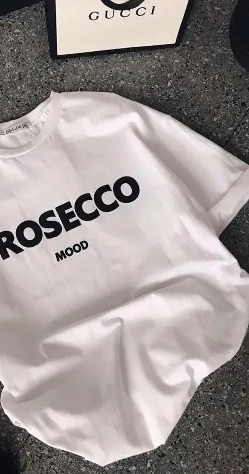 PROSECCO mood ladies oversized tee