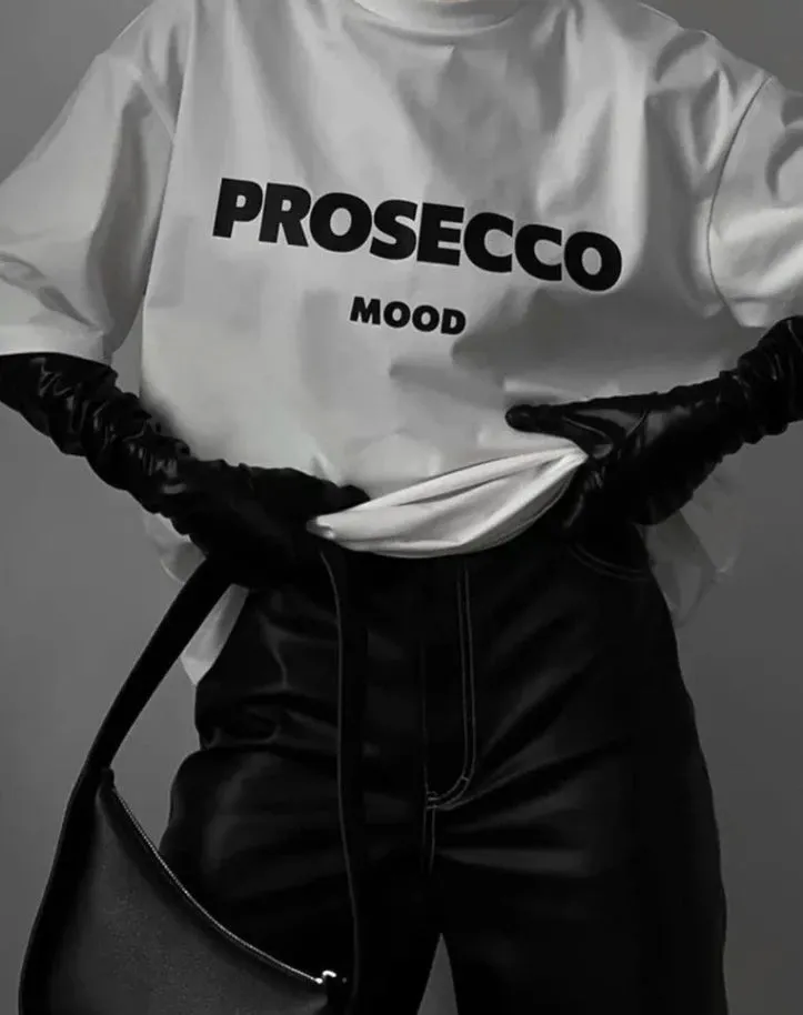 PROSECCO mood ladies oversized tee