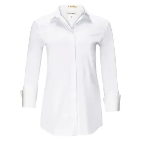 Relaxed Button Down Shirt White