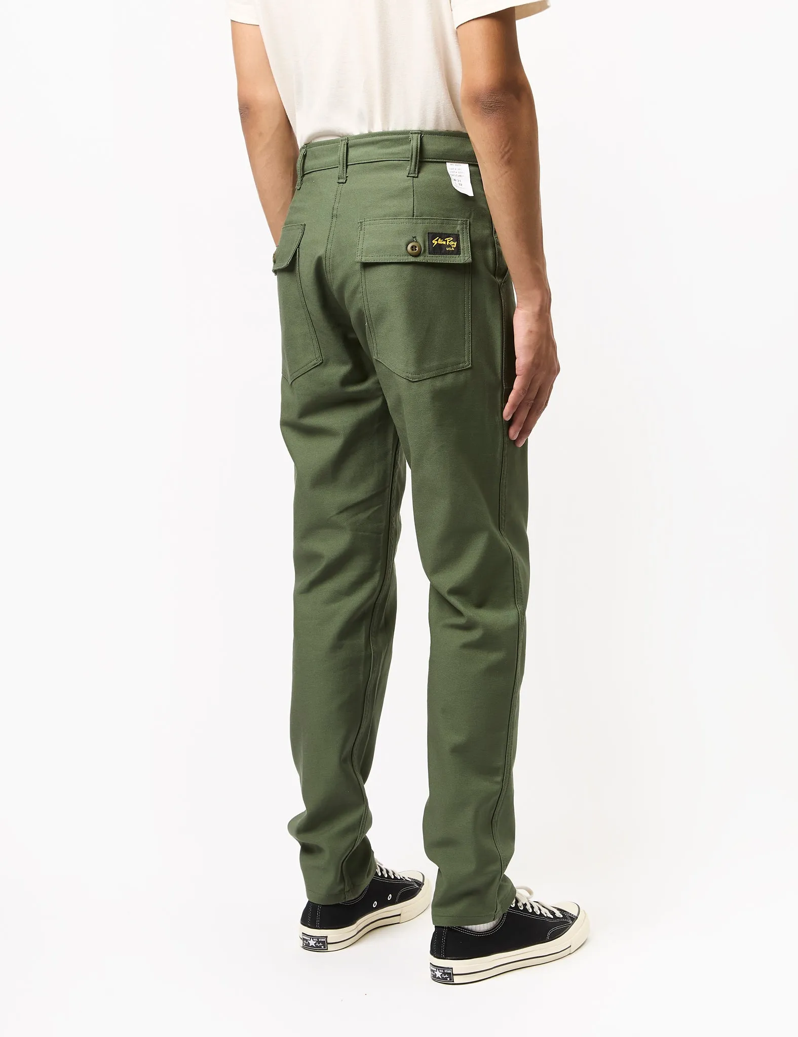 Stan Ray 4 Pocket Fatigue Pant (Loose Taper) - Olive Green