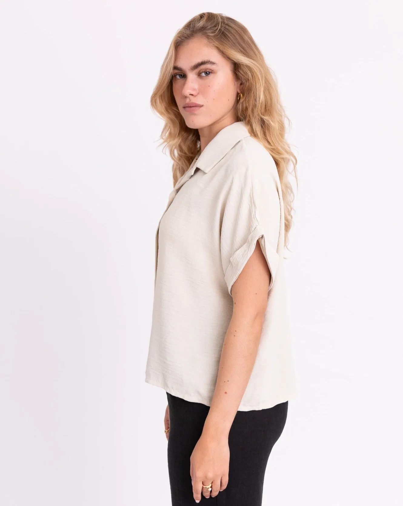 TILTIL Ciara Blouse Beige