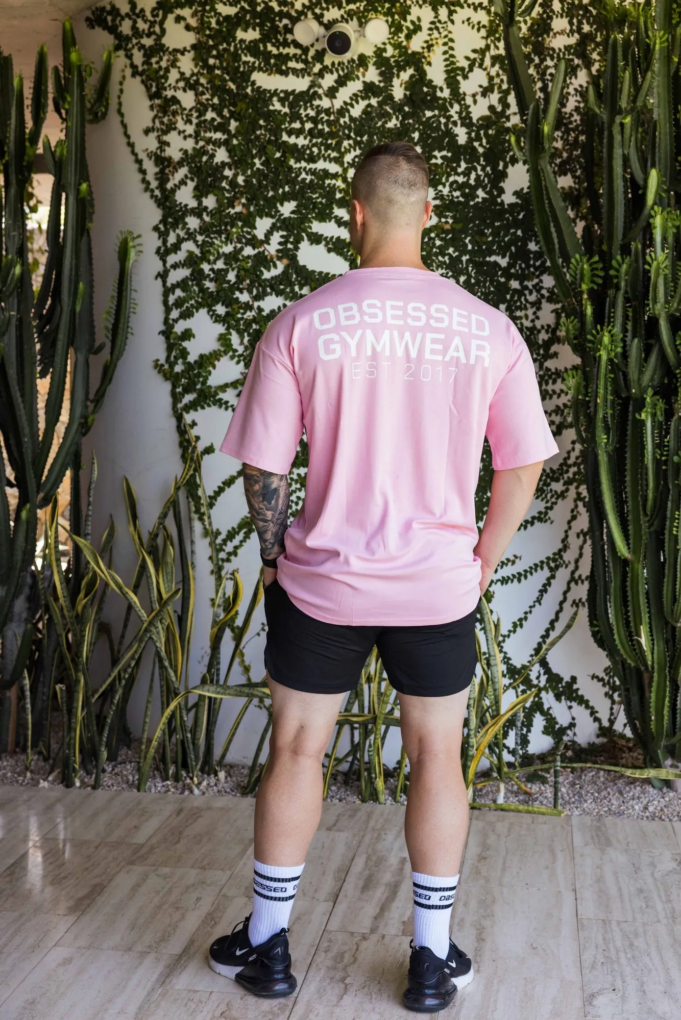 UNISEX OVERSIZED TEE - PINK