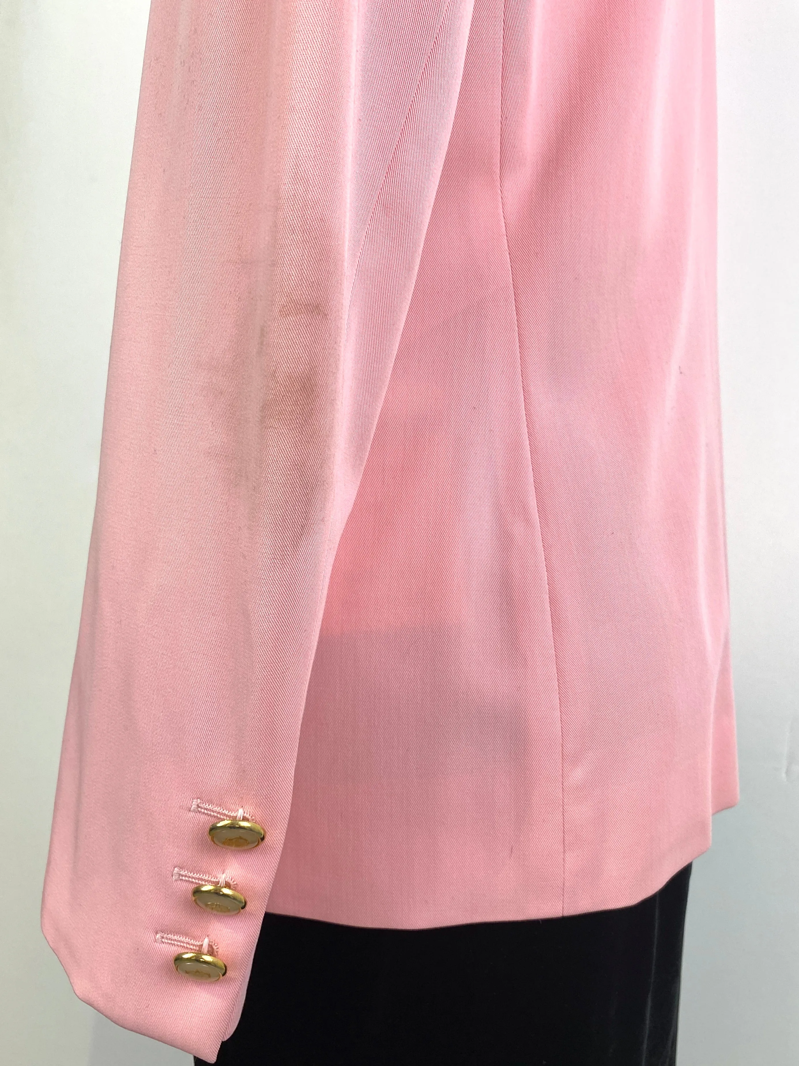 Vintage 1990s Pink/Cream Escada Blazer, Medium