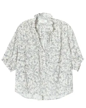 White Blossom Cam Top